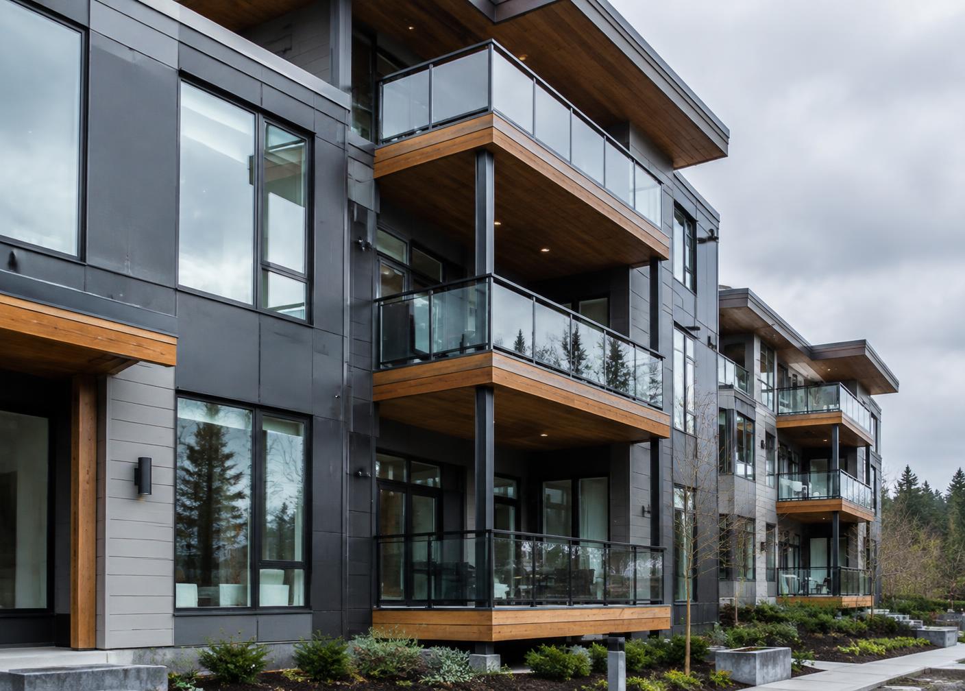 Multifamily building exterior (representative image)